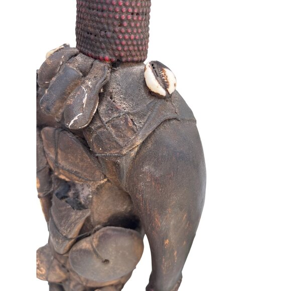 Male Namji doll fetish Fertility figure Wooden African Figurine Statue - Picture 5 of 16